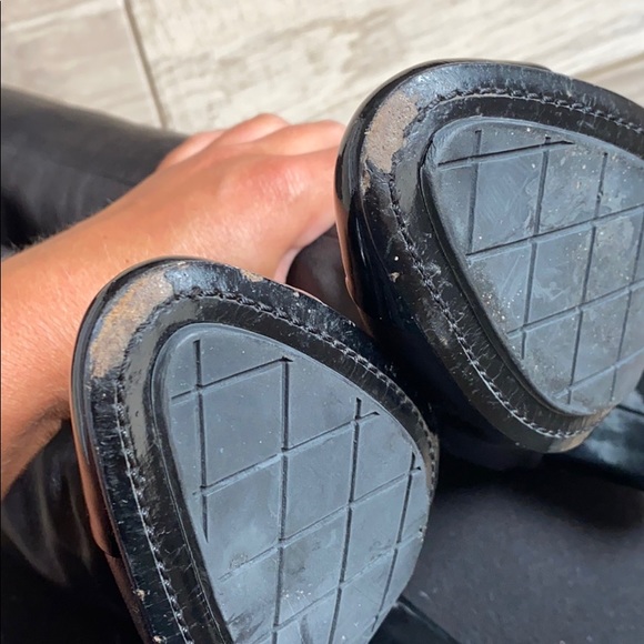 CHANEL Tall Over-the-Knee boots w/patent trim HOT! - Picture 12 of 13